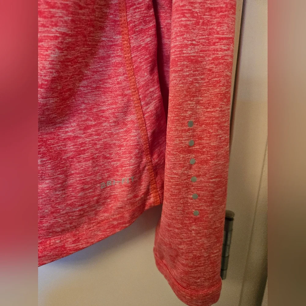 Nike Running Pink Quarter-Zip‎ Pullover